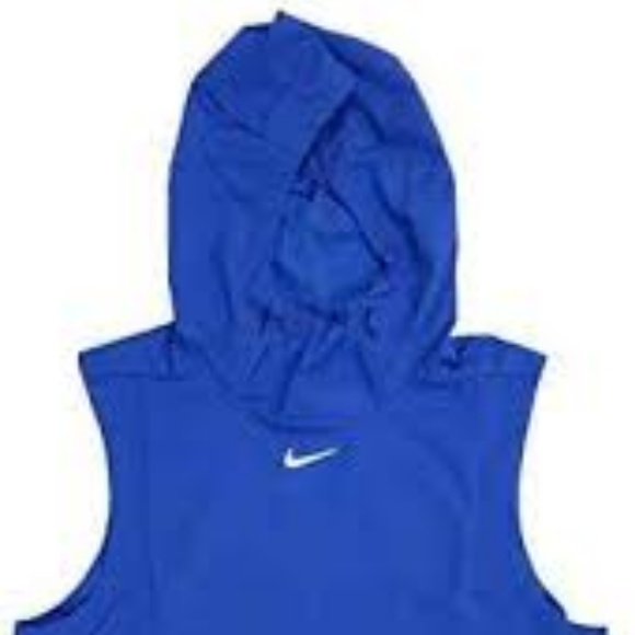NIKE HOODIE VEST ALPHA FLY RUSH ROYAL BLUE - Picture 7 of 7